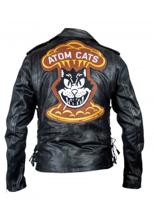 Men's Fallout 4 Atom Cat Distressed Jacket